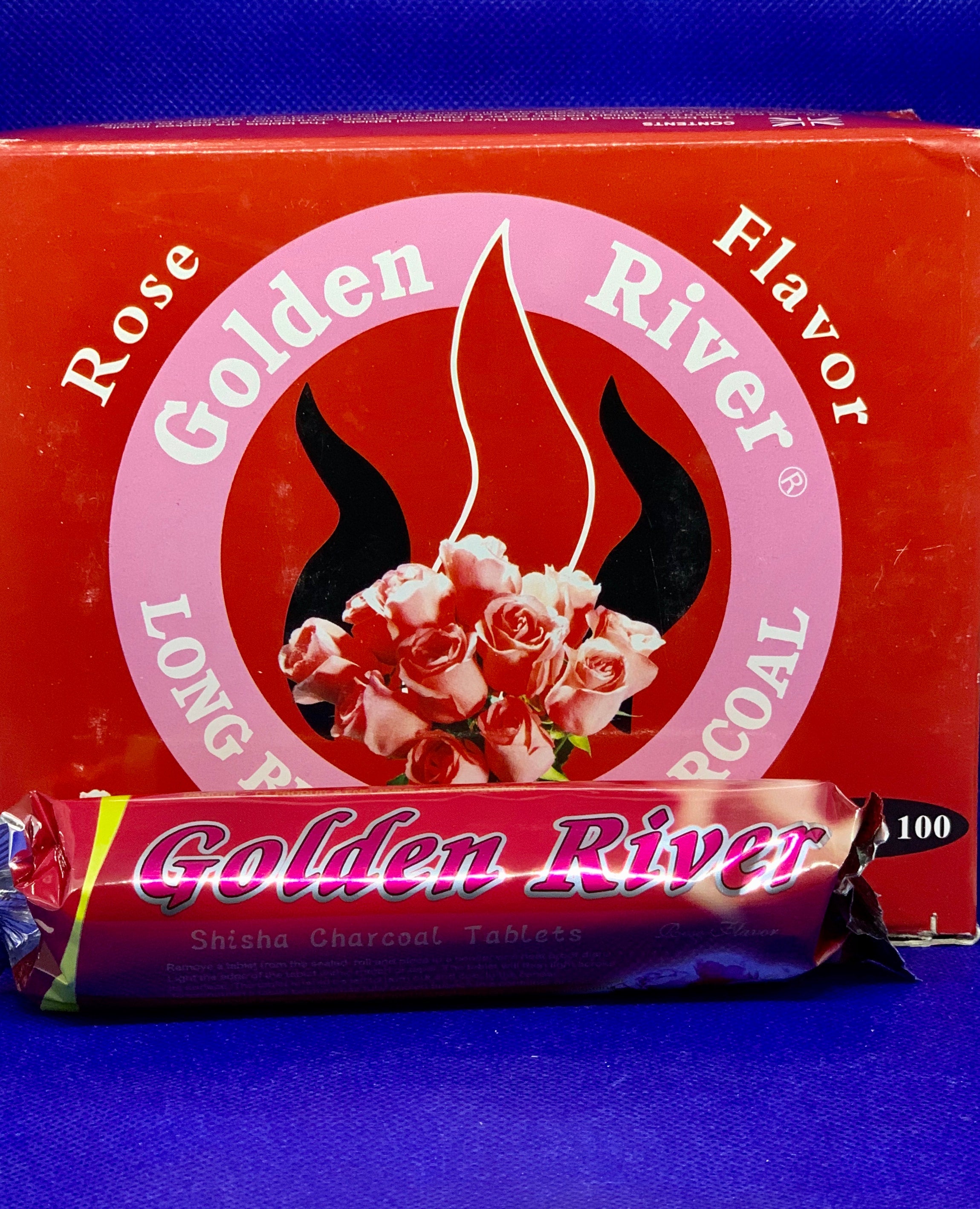 gold river chewing tobacco FLAVORED QUICK LIGHT COALS